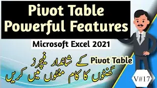 Pivot Table Features in Excel | Excel Pivot Table Tutorial 2021