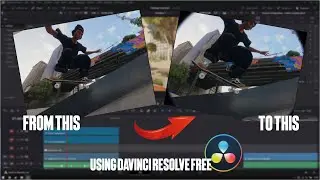 How to Get a Fisheye Using Davinci Resolve (FREE) | Skate.