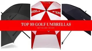 ✔️ TOP 10 BEST GOLF UMBRELLAS 🛒 Amazon 2019