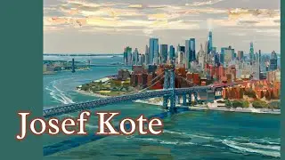 Paintings by Josef Kote, USA.