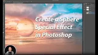 Create a Sphere in Photoshop Special Effect
