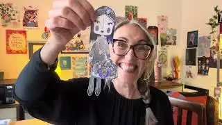 Meet Bonnie Skelton - new poppet for October #paperdoll #poppet #artmagic