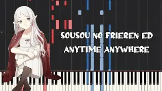 Sousou no Frieren Ed - Anytime Anywhere by Milet (Piano Tutorial & Sheet Music)