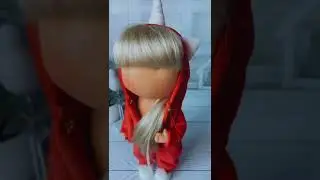 Текстильная кукла ручной работы #текстильнаякукла