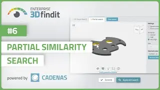 Partial Similarity Search - Part Searches with Advanced AI Technology - Enterprise 3Dfindit