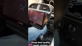 myTVS Car Android music system || 10 inch ips display😮 #carmusic #carandroidplayer