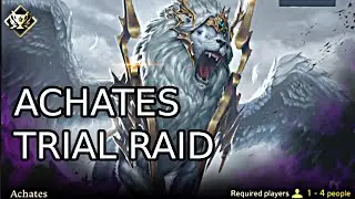 Hell Achates Trial Guardian Raid Gunslinger Clear!