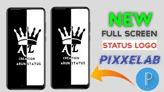 New Full Screen Status Logo Editing.|Trending 4k Logo Kaise Banaye |#Logoediting #A.LCREATION2.0...