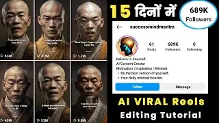 Viral AI Video Editing Tutorial || How To Make Videos Using AI || Instagram Trending Reels Editing