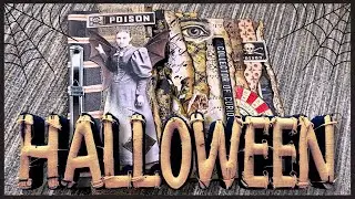 TIM HOLTZ HALLOWEEN FLIP JOURNAL INSPIRED BY 