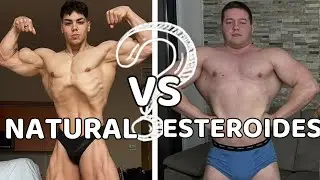 💉Esteroides vs Natural 🥦 AndoniFitness ES NATURAL 😳 😳