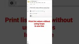 Python [List] Tricks and Tips
