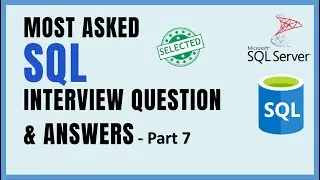 SQL Interview Questions & Answers |  Part 7 | How to select which column to index in SQL