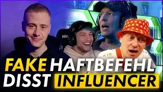 Influencer mit Fake-Haftbefehl gedisst