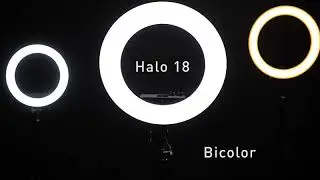 Ring Led Halo Nanlite - Luci Led Bicolor per foto e video