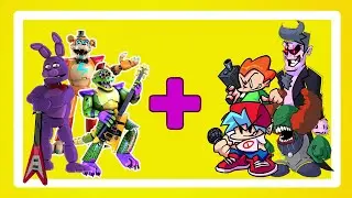 FNAF Animatronics + FNF = ??? /FNAF Animation