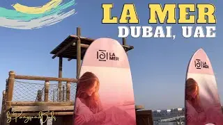 La Mer Jumeirah Beach Dubai UAE | Best Beach in Dubai UAE  | Friday Morning grind  | Dubai Vlog
