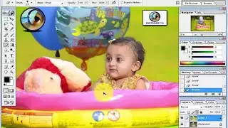 How to edit baby photos in Photoshop tutorial || baby photo editing || Photoshop 7 0 Photo Editing