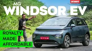 MG Windsor EV review - Smart on the outside, Big on the inside! | #OVERDRIVE