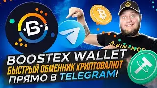 BoostEx Wallet 🚀быстрый и удобный обменник криптовалют прямо в Telegram!🚀