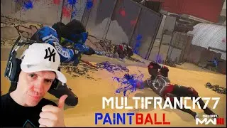 MW3 LE MODE PAINTBALL TEST.🎮😄🔫🔴🔵