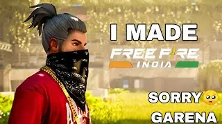 I made Free Fire India | Free fire India ❤️ @softwarewallah9 @TotalGaming093 @WhiteFF