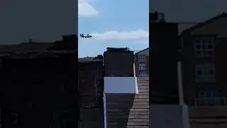 F35 Flyby with hovering maneuver during Fleet Week in Baltimore June 16, 2024