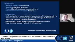 La sociedad del espectáculo y la actividad física caso: La crítica a la apariencia en las redes