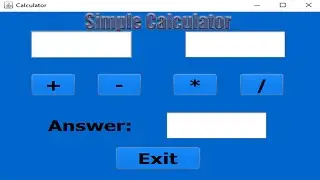 How to Create ||Simple Calculator|| in Java NetBeans