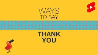 Ways to say ‘thank you’