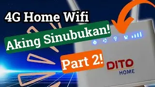Part 2 | Dito prepaid 4G router | Ang aking experience