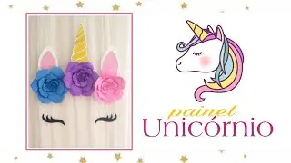 Painel do unicórnio - como fazer