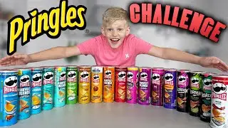 BIGGEST Pringles Challenge 2024 *with SPICY flavors*