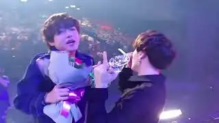 TAEGI VSUGA JIKOOK KOOKMIN 'FAKE LOVE' Self MV Music Bank Encore stage