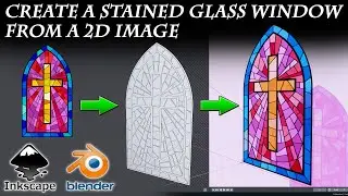 How I Created a Stained Glass Window in Blender