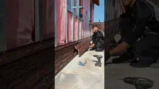Облицовка фундамента сайдингом