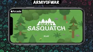 Apple Arcade Sneaky Sasquatch Gameplay [iPhone 11 Pro Max]