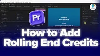 How to Add Rolling End Credits in Premiere Pro CC