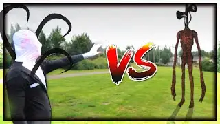 SIREN HEAD VS SLENDERMAN IN REAL LIFE! *THEY FOUGHT* (Horror Short Film)