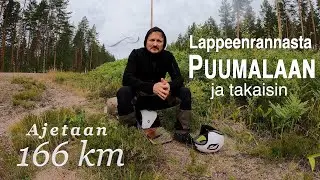 Lappeenrannasta Puumalaan ja takaisin Onewheel yksipyöräisellä