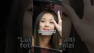 Olay:Jisoonun etek alti fotografi cekilicekken Tae gelip ceken kisiyo uyariyor