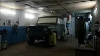 #покраска Уаза в защитку.часть1