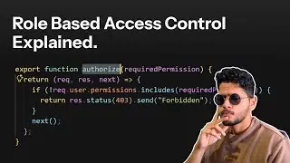 Role-Based Access Control (RBAC) explained with a Real Node.js Example