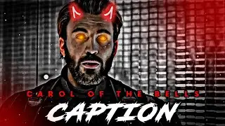 🥀Carol Of The Bells X Captain America Edit🔥// Steve Rogers Edit // Status King //#daku #shorts