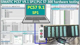 PLC S7-300 hardware configuration| PCS7 V9.1 SP1 basic tutorial| PLC Siemens training| PLCs