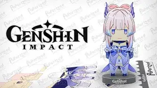 Genshin Impact: Sangonomiya Kokomi Paperized