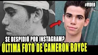 ÚLTIMA FOTO DE CAMERON BOYCE EN INSTAGRAM Y EL MENSAJE QUE DEJÓ A SUS SEGUIDORES