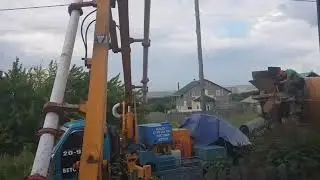 Заливка полов в подвале частного дома с ипользованием бетононасоса и трассы! Красноярск