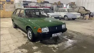 Купили москвич 2141. Отличный сохран 1989 года выпуска
