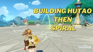 BUILDING HUTAO THEN PLAYING SPIRAL WITH HER | GENSHIN IMPACT LIVE!
